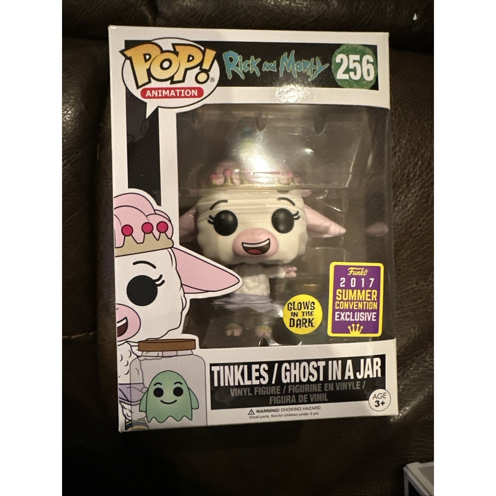 Funko Pop Rick and Morty Tinkles Ghost in Jar 256 2017 SDCC Summer Exclusive